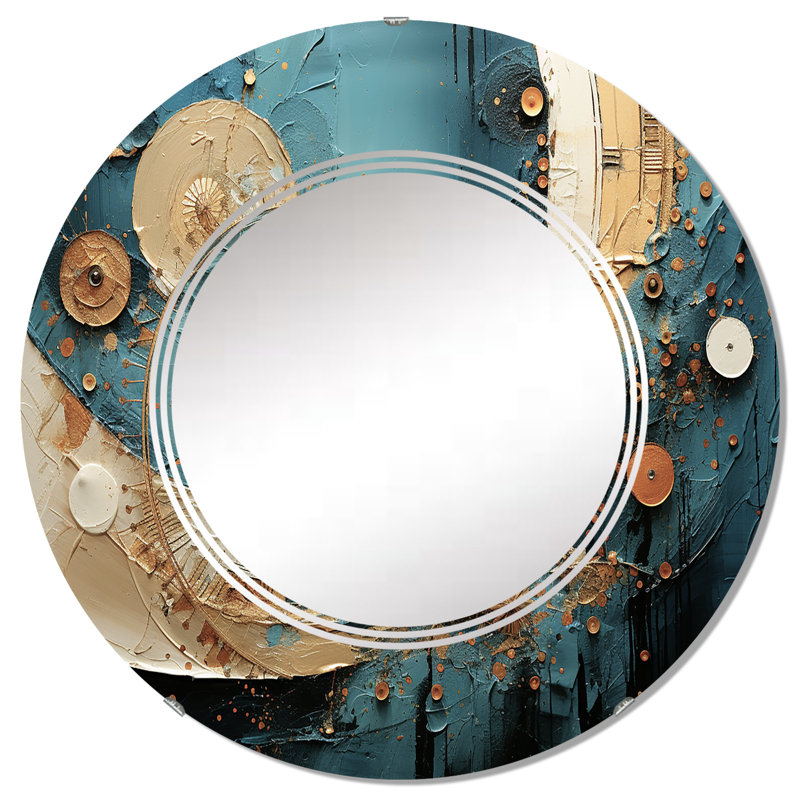 Miroir mural Hayrettin, 32 po x 32 po