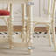 Ensemble de table de salle à manger classique en bois massif de style crémeux-660500607-660500606-660500576