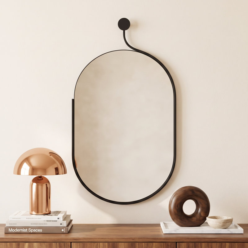 Hudson Rectangular Metal Mirror