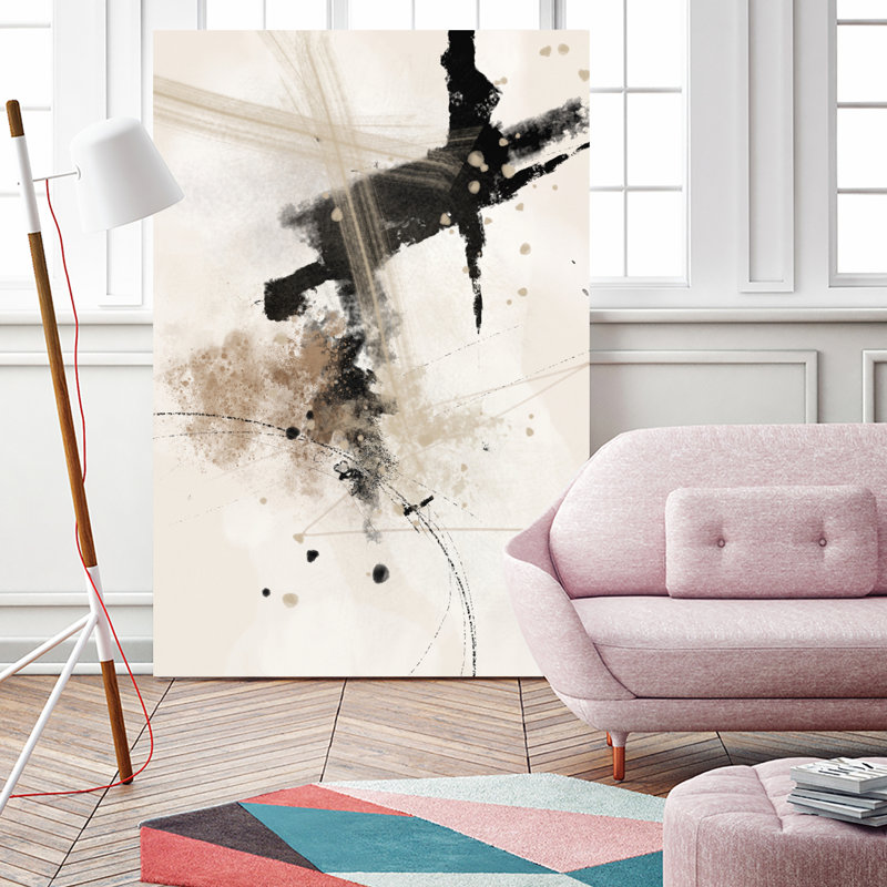«Wild mots 002 sur toile» par pictufy, H 84 po x l 84 po x P 1,5 po
