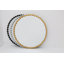 Miroir mural rond en fer - 27 pouces ou 36 pouces, 3 couleurs, prêt à être suspendu-1641155752-1641155753