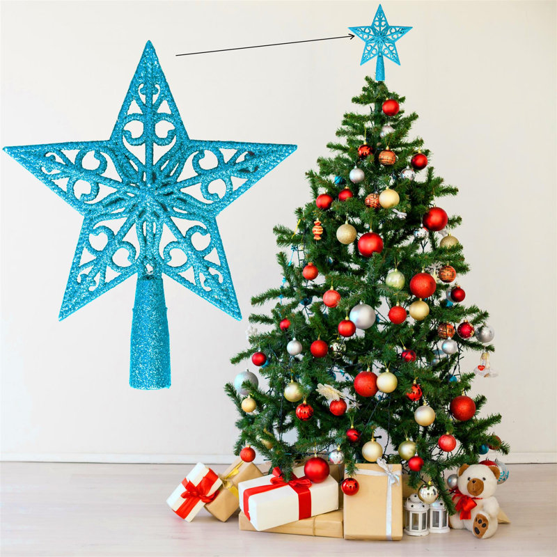 No Holiday Shaped Ornament, Iceblue