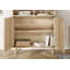 Solid Wood Rectangle Accent Cabinet