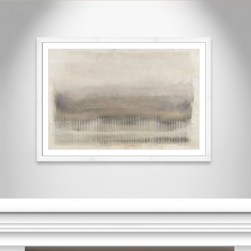 Équilibre équilibré II - reproduction de paysage par Irena Orlov, L 49 po x H 35 po, Imprimé mat, Blanc satiné