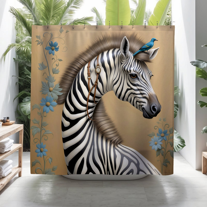 Obasi Shower Curtain
