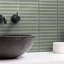 Carreau de mosaïque murale en porcelaine empilée 12 po x 12 po-108980057