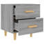 Jahleya 2 Drawer Bedside Table-122938568