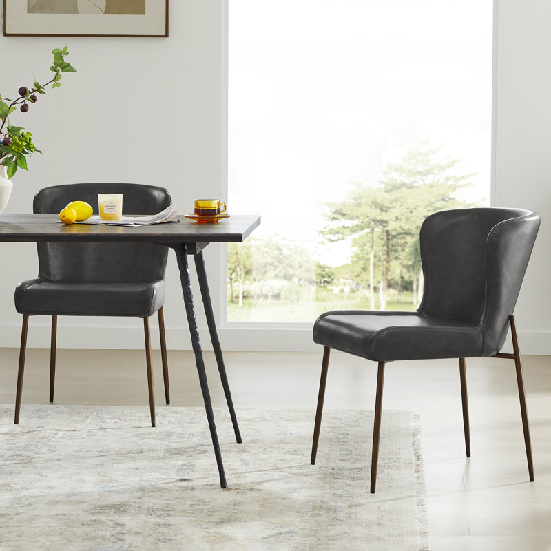 Ayjai Side Chair in Black