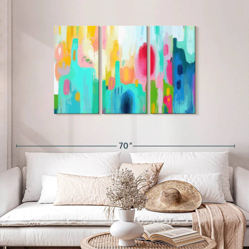 Avery Abstract Spring City, 28" H x 45" W