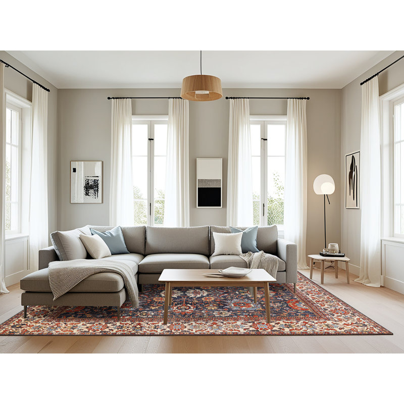 Manase Oriental Indoor Rug, Rectangle 8' x 10'