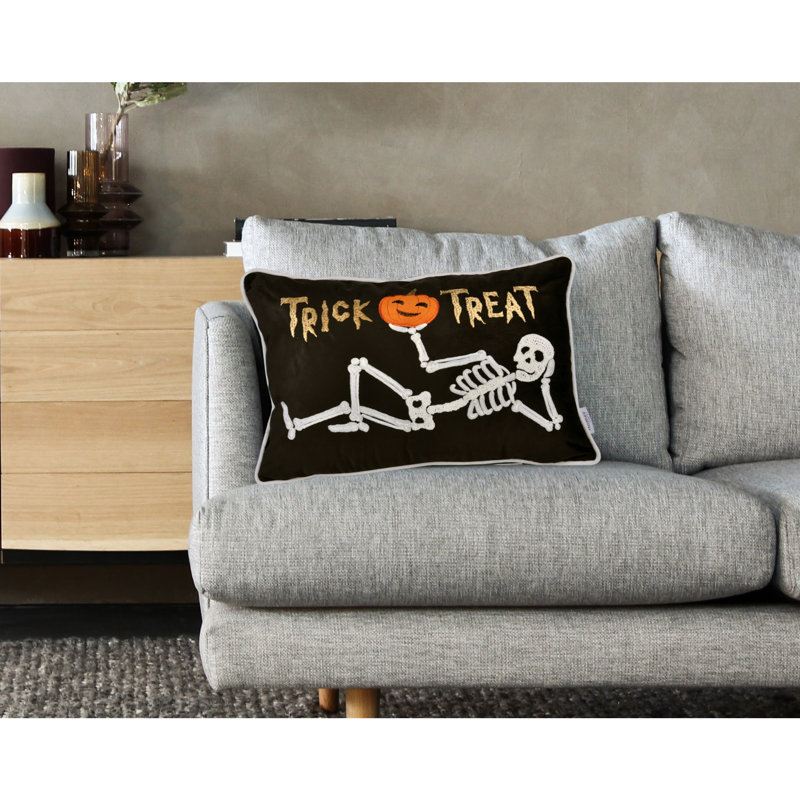 Halloween Themed Throw Pillow