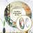 Green And Orange Bamboo Mirage Tropical Pattern - tropical  Mirror, Green Round Unique Wall Mirror, Printed Metal Art-99624274