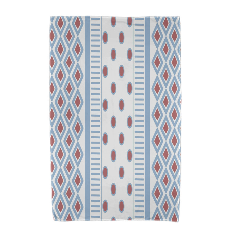 Serviette de plage en microfibre Malcho, Bleu pâle