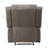Modern Living Room Furniture 1Pc Power Reclining Chair Chenille Upholstery Plush Seating