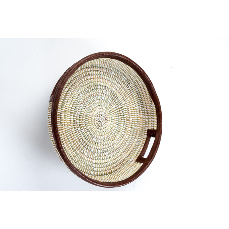 Tray, Beige/Brown