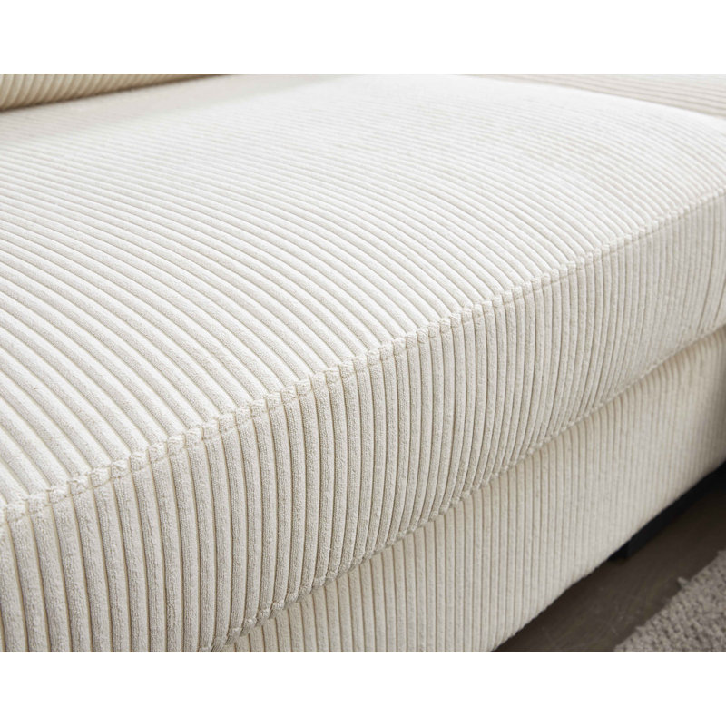 Canapé modulaire 3 pièces Kaivan, Beige