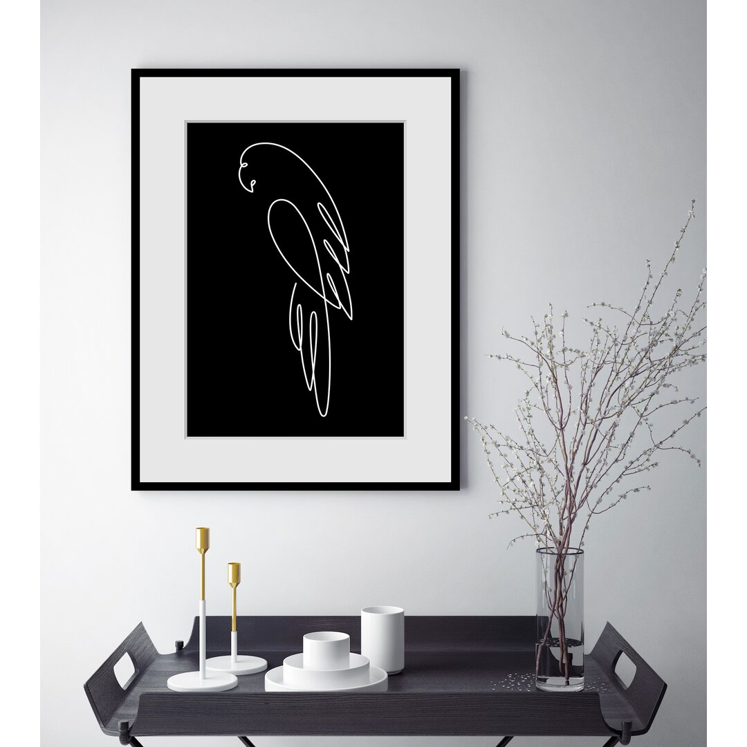 Gerahmtes Poster Parrot