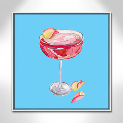 «Straker - Sparkling Rose Gin Cocktail», reproduction carrée par Straker