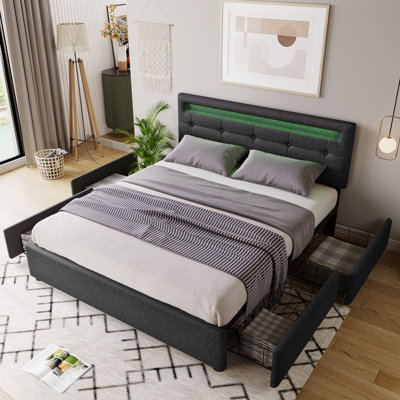 Cathren Upholstered Standard Bed -  Brayden Studio®, 5110223062E744D0B0CE73B47CA71D17