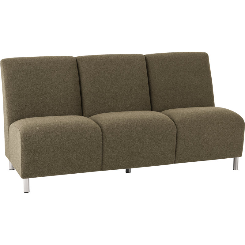 Siège tandem sans accoudoirs 3 places Ravenna, Noir Patriot Plus - nettoyez le vinyle avec un lin