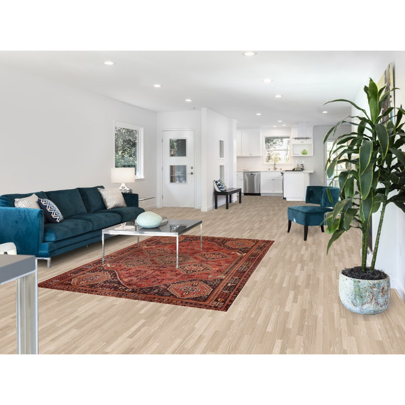 Tapis traditionnel rétro en laine 5 x 8 po
