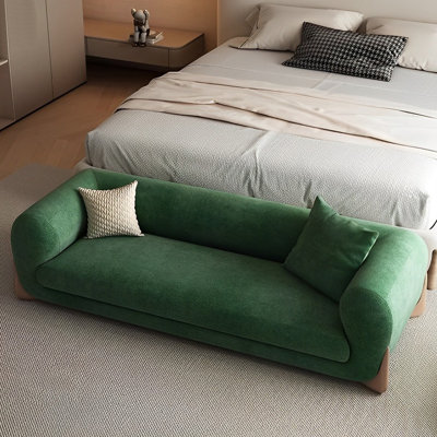 Banc de rangement moderne avec tabouret