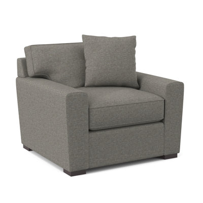 Fauteuil en polyester l 42 po Zinah