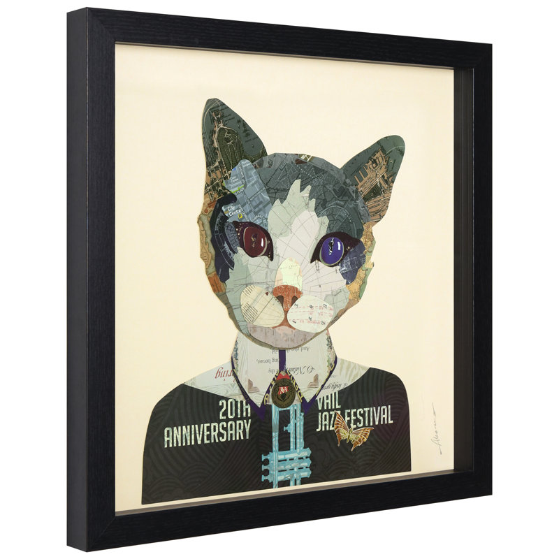 « funky cat 1 », impression