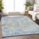 Premium Machine Washable Prisco Sky Rug