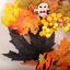 Faux Lighted Mixed Assortment 35cm Wreath