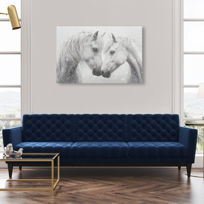 Twin Souls I Print by Oliver Gal, 10"H x 15"W, Gallery Wrapped