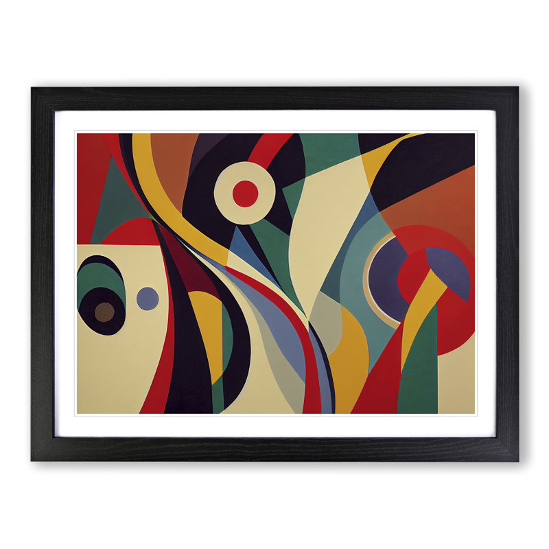 Magnificent Abstract - Framed Print, Black, 34cm H x 46cm W x 2cm D