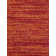 Azizi Striped Hand Woven Cotton Orange Rug