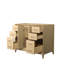 Janna 42" Freestanding Single Bathroom Vanity with Marble Top-1777474240