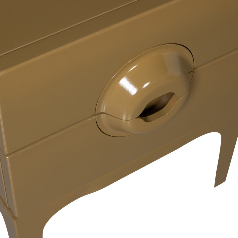 Merge 44cm W Solid Wood Bedside Table