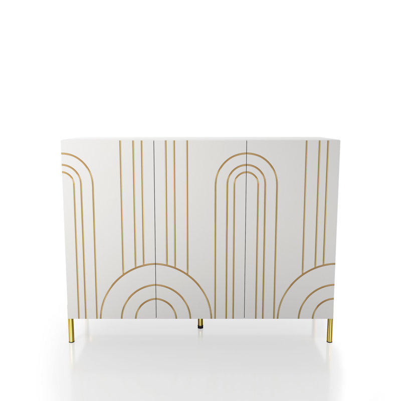 Parkey 48.07'' Sideboard, White