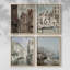 «Vintage Landscape CLVII», ensemble de 4 encadrés-1845852329-1845852330