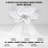 Ceiling Fan with Lights,Low Profile Ceiling Fan with Lights,Modern Dimmable Ceiling Light Fan-93885083