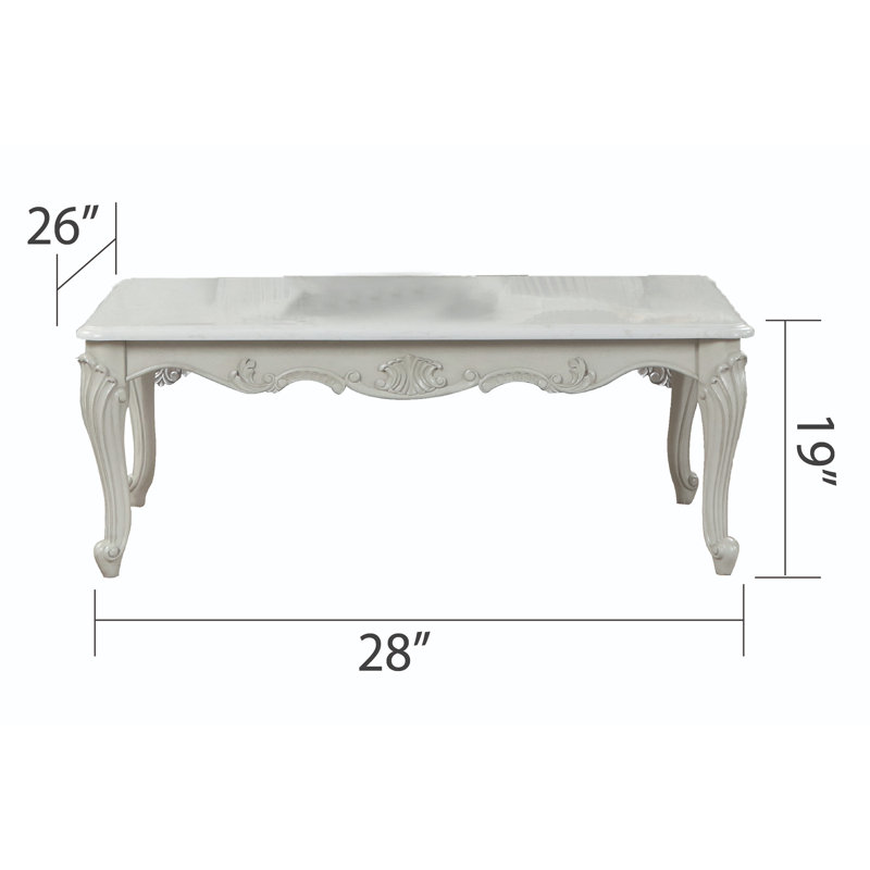 Kirsteni Coffee Table, 19" H x 28" W x 26" D