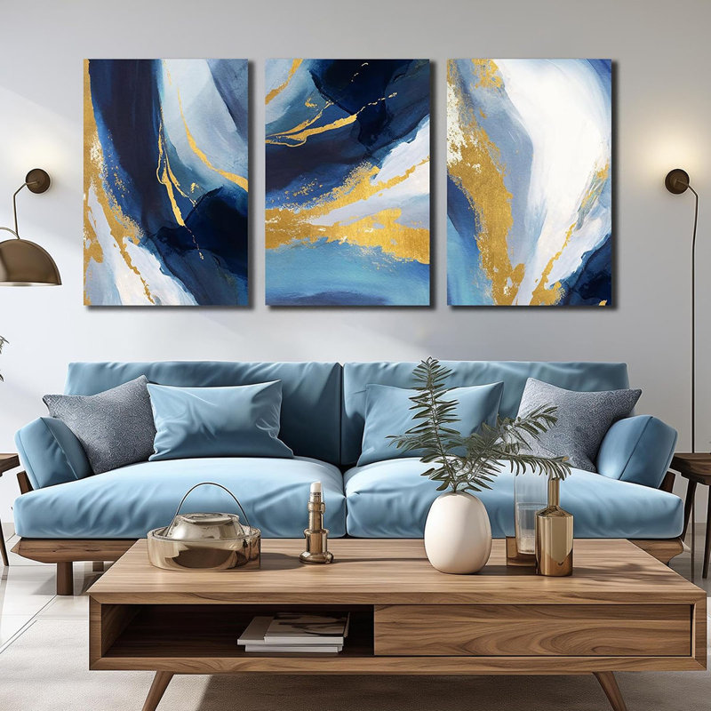3 Piece Wrapped Canvas Print