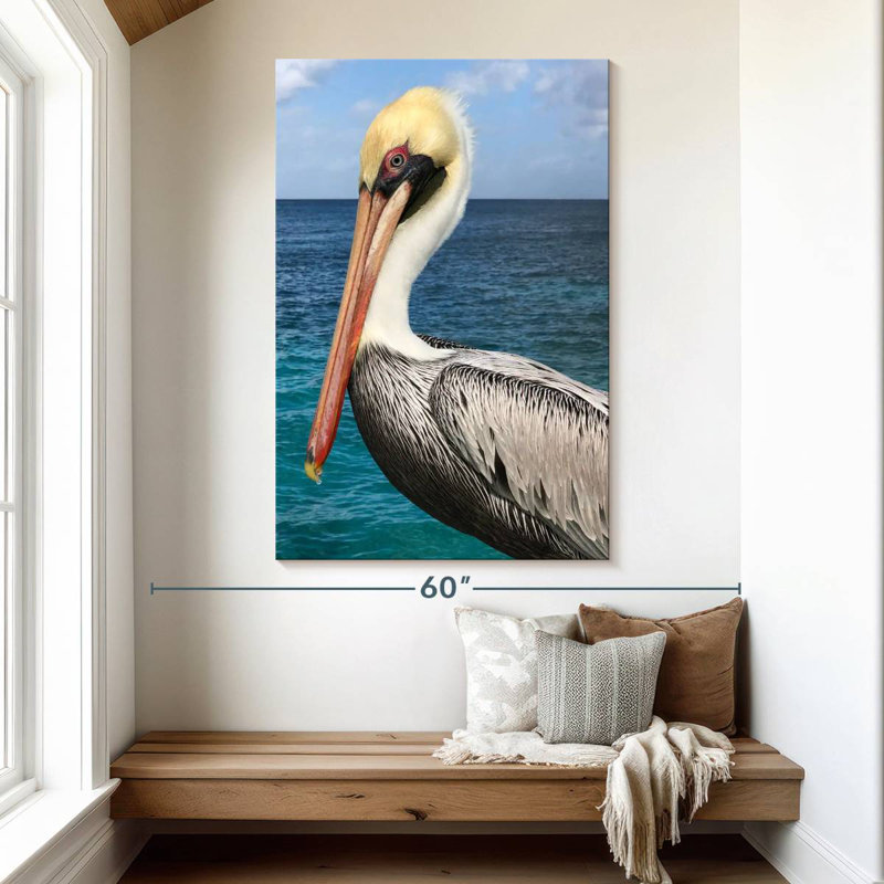 Brampt Pelican Profile, 51" H x 34" W