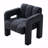 Boucle Upholstered Accent Basic Accent Chair-1286395346