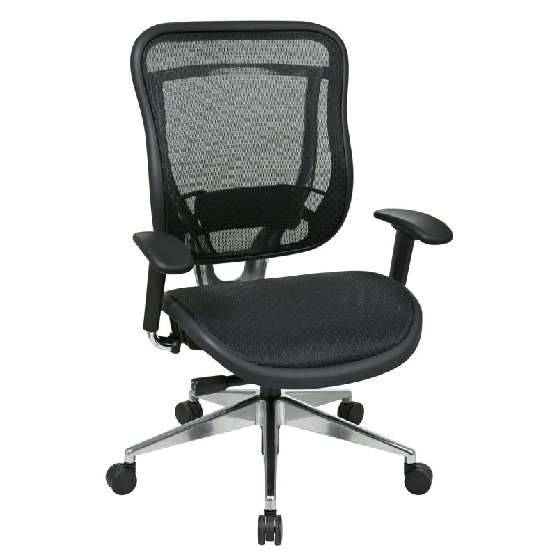 SPACE Polyester Blend Task Chair, Adjustable Arms, Matrex
