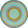 Ripples Teal by Joy Carpets Area Rug