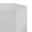 Table de bout modulaire Madylynn 15 po, petite, brillante, gris clair-767237701