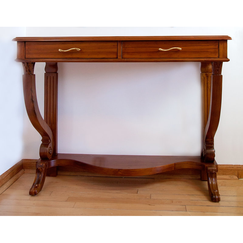 Regal 42'' W Solid Wood Console Table