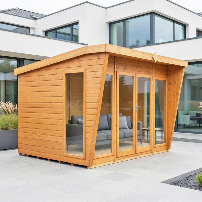 Highclere 10 ft x 10 ft. Shiplap Summer House, Yes