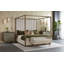 Casette Upholstered Canopy Bed
