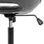 Petit fauteuil de bureau rembourré sans accoudoir-891568814