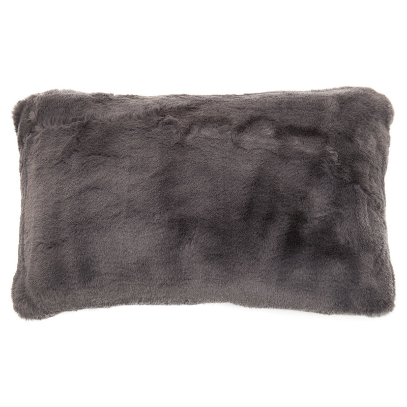 Adebare Rectangular Lumbar Cushion, Grey